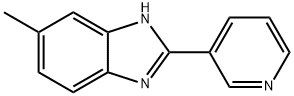 1H-BENZIMIDAZOLE, 5-METHYL-2-(3-PYRIDINYL)- Struktur