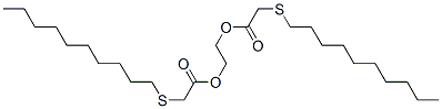 ethylene bis[(decylthio)acetate] Struktur