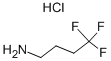 4,4,4-TRIFLUOROBUTYLAMINE HYDROCHLORIDE Struktur