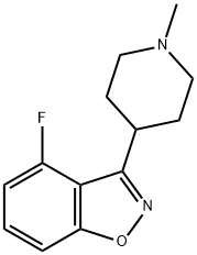 1,2-Benzisoxazole, 4-fluoro-3-(1-methyl-4-piperidinyl)-