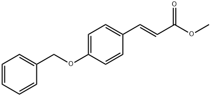 (2E)-3-[4-(PhenylMethoxy)phenyl]-2-propenoic Acid Methyl Ester Struktur