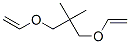 2,2-dimethyl-1,3-bis(vinyloxy)propane Struktur