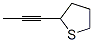 Thiophene, tetrahydro-2-(1-propynyl)- (9CI) Struktur