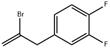 2-BROMO-3-(3,4-DIFLUOROPHENYL)-1-PROPENE Struktur