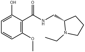 BENZAMIDE, N-[(1-ETHYL-2-PYRROLIDINYL)METHYL]-2-HYDROXY-6-METHOXY-, (S)-