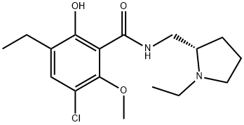 S(-)-ETICLOPRIDE HYDROCHLORIDE Struktur