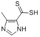 4-METHYLIMIDAZOLE-5-DITHIOCARBOXYLIC ACID Struktur