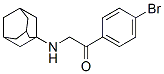 4-bromobenzoyl-methyladamantylamine Struktur