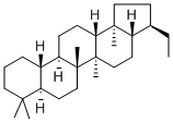 17BETA(H), 21ALPHA(H)-25,30-BISNORHOPANE Struktur