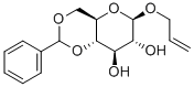 ALLYL-4,6-O-BENZYLIDENE-BETA-D-GLUCOPYRANOSIDE Struktur