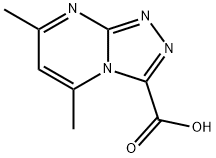 5,7-DIMETHYL-[1,2,4]TRIAZOLO[4,3-A]PYRIMIDINE-3-CARBOXYLIC ACID Struktur