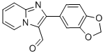 2-BENZO[1,3]DIOXOL-5-YL-IMIDAZO[1,2-A]PYRIDINE-3-CARBALDEHYDE Struktur