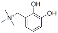 (2,3-dihydroxyphenyl)methyl-trimethyl-azanium Struktur