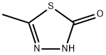 5-methyl-3H-[1,3,4]thiadiazol-2-one Struktur