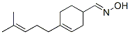 4-(4-methyl-3-pentenyl)cyclohex-3-ene-1-carbaldehyde oxime Struktur