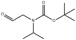 tert-butyl isopropyl(2-oxoethyl)carbaMate Struktur