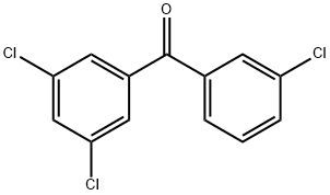 3,3',5'-TRICHLOROBENZOPHENONE Struktur