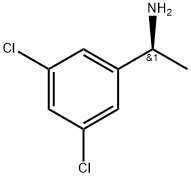 Benzenemethanamine, 3,5-dichloro-α-methyl-, (αS)- Struktur