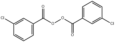 3,3'-dichlorodibenzoyl peroxide Struktur