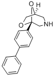 6,8-Dioxa-3-azabicyclo(3.2.1)octane, 5-(1,1'-biphenyl)-4-yl- Struktur