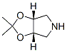 (3AR,6AS)-2,2-DIMETHYLTETRAHYDRO-3AH-[1,3]DIOXOLO[4,5-C]PYRROLE Struktur