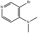 3-BROMO-4-(N,N-DIMETHYL)AMINOPYRIDINE Struktur