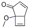 1-methoxybicyclo(3.2.0)hepta-3,6-dien-2-one Struktur