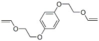 1,4-bis[2-(vinyloxy)ethoxy]benzene Struktur