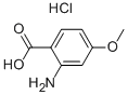 2-AMINO-P-ANISIC ACID HYDROCHLORIDE Struktur