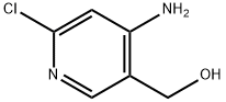 (4-aMino-6-chloropyridin-3-yl)Methanol Struktur