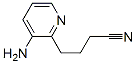 3-aminopyridine-2-butyronitrile  Struktur
