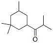 2-methyl-1-(3,3,5-trimethylcyclohexyl)propan-1-one Struktur