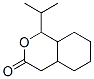 octahydro-1-isopropyl-3H-2-benzopyran-3-one Struktur