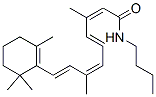 (2Z,4E,6Z,8E)-N-butyl-3,7-dimethyl-9-(2,6,6-trimethyl-1-cyclohexenyl)n ona-2,4,6,8-tetraenamide Struktur