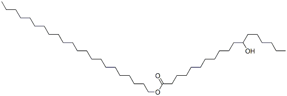 docosyl 12-hydroxyoctadecanoate Struktur