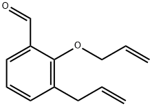 3-(allyl)-2-(allyloxy)benzaldehyde Struktur