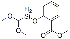 methyl 2-[(dimethoxymethylsilyl)oxy]benzoate Struktur