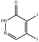 4,5-DIIODOPYRIDAZIN-3(2H)-ONE Struktur