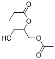 1,2,3-Propanetriol, acetate propanoate  Struktur