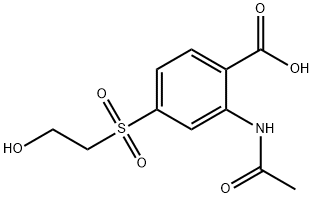 2-(acetamido)-4-[(2-hydroxyethyl)sulphonyl]benzoic acid