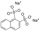 disodium naphthalenedisulphonate Struktur