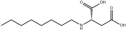 N-OCTYL ASPARTIC ACID Struktur