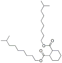 diisodecyl cyclohexane-1,2-dicarboxylate Struktur