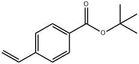 Benzoic acid, 4-ethenyl-, 1,1-diMethylethyl ester Struktur