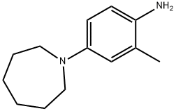 4-(HEXAHYDRO-1H-AZEPIN-1-YL)-2-METHYL-BENZENAMINE Struktur