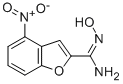 2-Benzofurancarboximidamide, N-hydroxy-4-nitro- Struktur