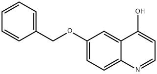 4-Quinolinol, 6-(phenylMethoxy)- Struktur