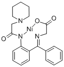 N-[ALPHA-[2-(PIPERIDINOACETAMIDO)PHENYL]BENZYLIDENE]GLYCINATO]NICKEL