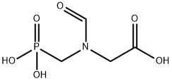 N-Formyl-N-phosphonomethylglycine Struktur