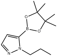 1-Propyl-5-(4,4,5,5-tetramethyl-1,3,2-dioxaborolan Structure